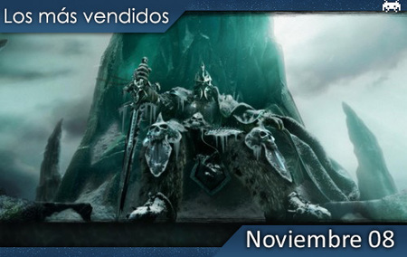 Los juegos más vendidos en España - Noviembre 2008