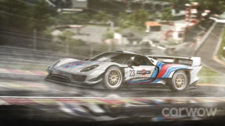 Imaginando coches de calle vestidos con decoraciones míticas para Le Mans