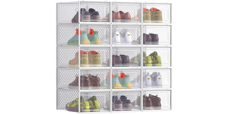 Caja Transparente Para Zapatos Songmics