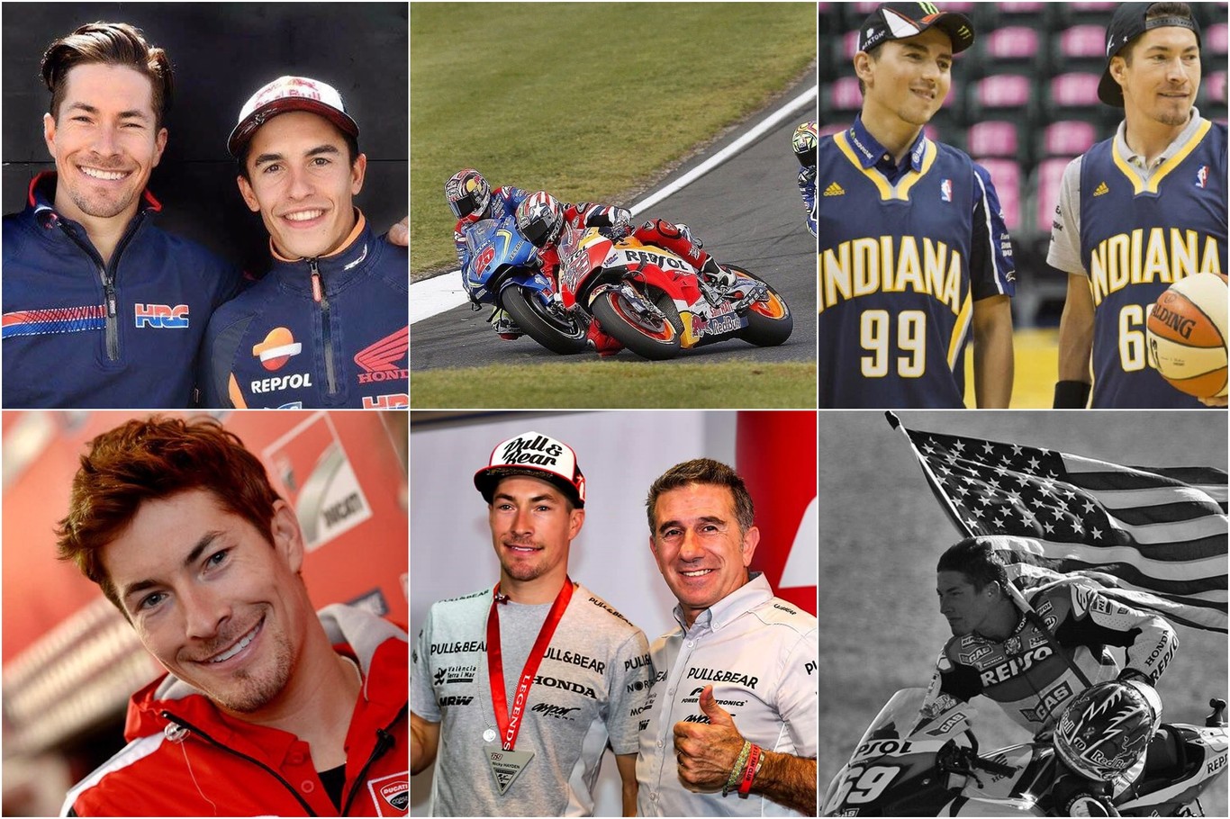 El paddock se hunde ante la pérdida de Nicky Hayden, así lo recuerdan sus compañeros
