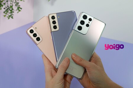Precios Samsung Galaxy S21, S21+ y S21 Ultra con tarifas Yoigo y ahorro de hasta 359 euros