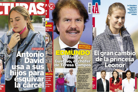 Rocío Carrasco exige prisión para Antonio David, Bigote Arrocet carga contra las Campos y la princesa Leonor ya es toda una mujer: estas son las portadas del miércoles 27 de octubre