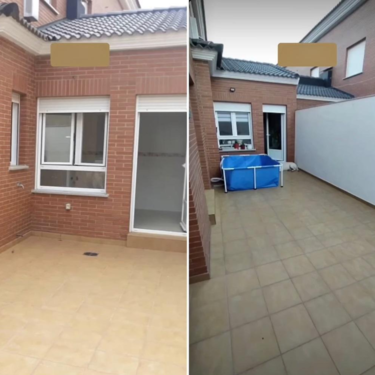 Era un patio soso y sin luz, pero esta reforma sin obras le ha convertido en un espacio que deseamos clonar 