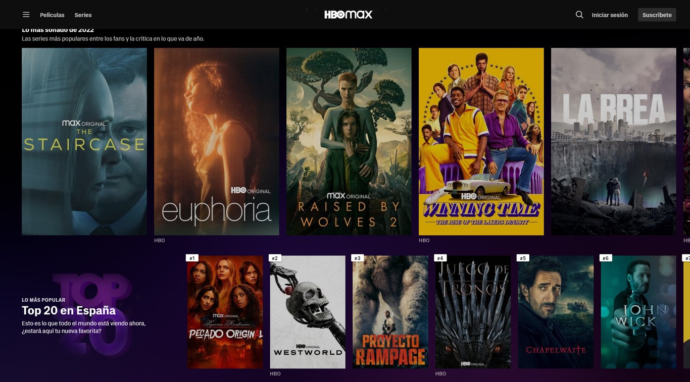 HBO Max se actualiza con un nuevo diseño: la plataforma llega con ...