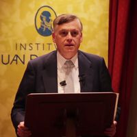 Jesús Huerta de Soto no es sólo consejero de Milei: millonario, escuela austríaca y profesor de la URJC