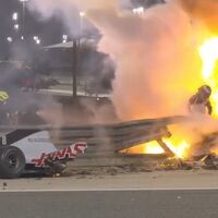 Milagro en Baréin: Romain Grosjean sale ileso de uno de los accidentes más salvajes de la historia de la Fórmula 1