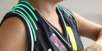 Ropa para baloncesto que guarda información sobre el partido