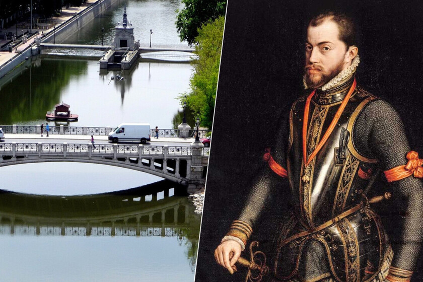 Felipe II planeó conectar Madrid con el Atlántico mediante un canal