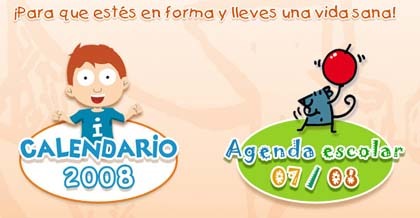 El MAPA repite, agendas y calendarios promueven los hábitos saludables en los niños