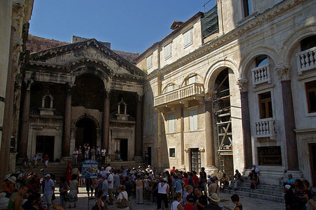 El Palacio de Diocleciano en Split