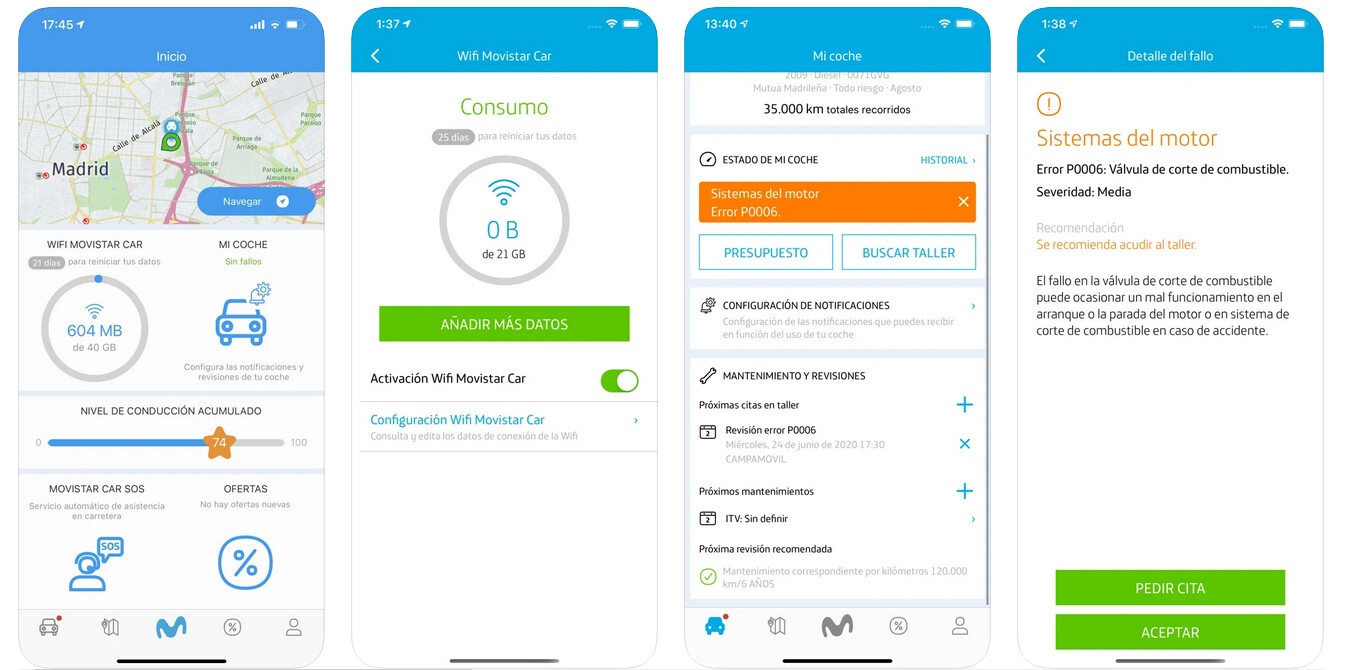 price, functions and conditions of service to have WiFi in the car
