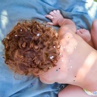 El color de pelo del bebé, ¿puede cambiar?