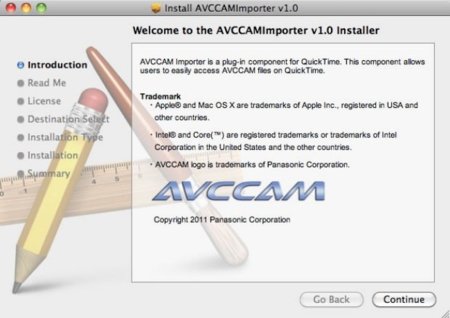 AVCCAM Importer, añade soporte AVCHD a Quicktime gracias a Panasonic