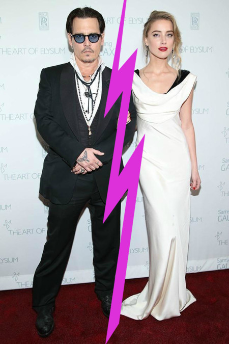Se acabó el amor para Johnny Depp y Amber Heard
