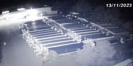 The Eras Tour Taylor Swift ejército de camiones