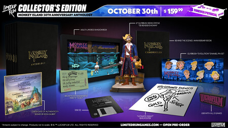 Monkey Island Anthology celebrará el 30 aniversario de la saga con una fabulosa edición de coleccionista que llegará este mes