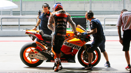 Casey en Sepang