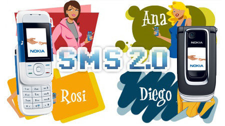 Nuevos móviles con SMS 2.0, en Movistar