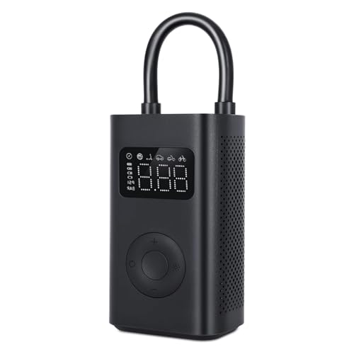 Xiaomi Mijia Compresor Aire Portatil 2, Inflador 2 Xiaomi 150 PSI 6 Modos con Recargable de 2000 mAh, Compresor con Pantalla LCD con Sensor de Presión para Coche, Bicicleta, Moto, Pelota (2S)