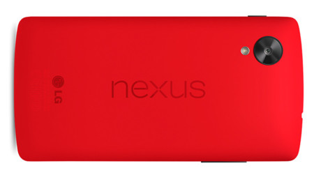 Nexus 5 rojo press