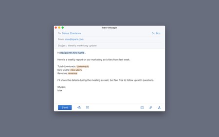 Spark añade plantillas en iOS y macOS para seguir siendo el gestor de correos de referencia