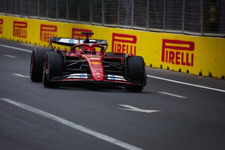 Leclerc Baku F1 2024