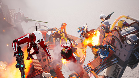 Así es Morphies Law, el loco shooter 3D en el que robas masa corporal a tus enemigos a base de balazos