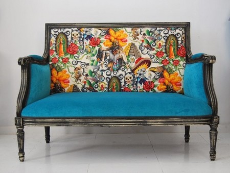 Una buena idea. dale vida a tus muebles antiguos con la tapicera Telas para tapizar salas