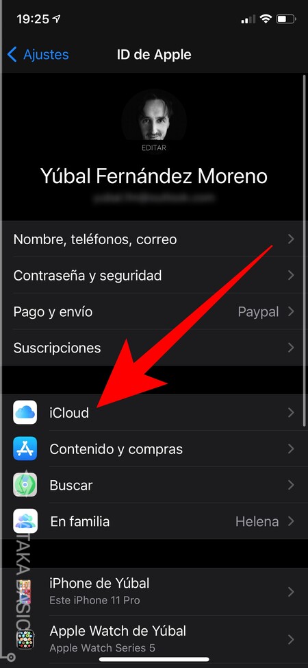 Crédito de iCloud