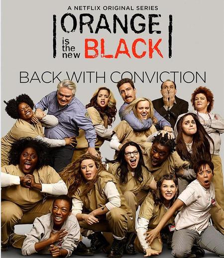 Netflix anuncia fecha de la 3ª temporada de la serie Orange is the new black