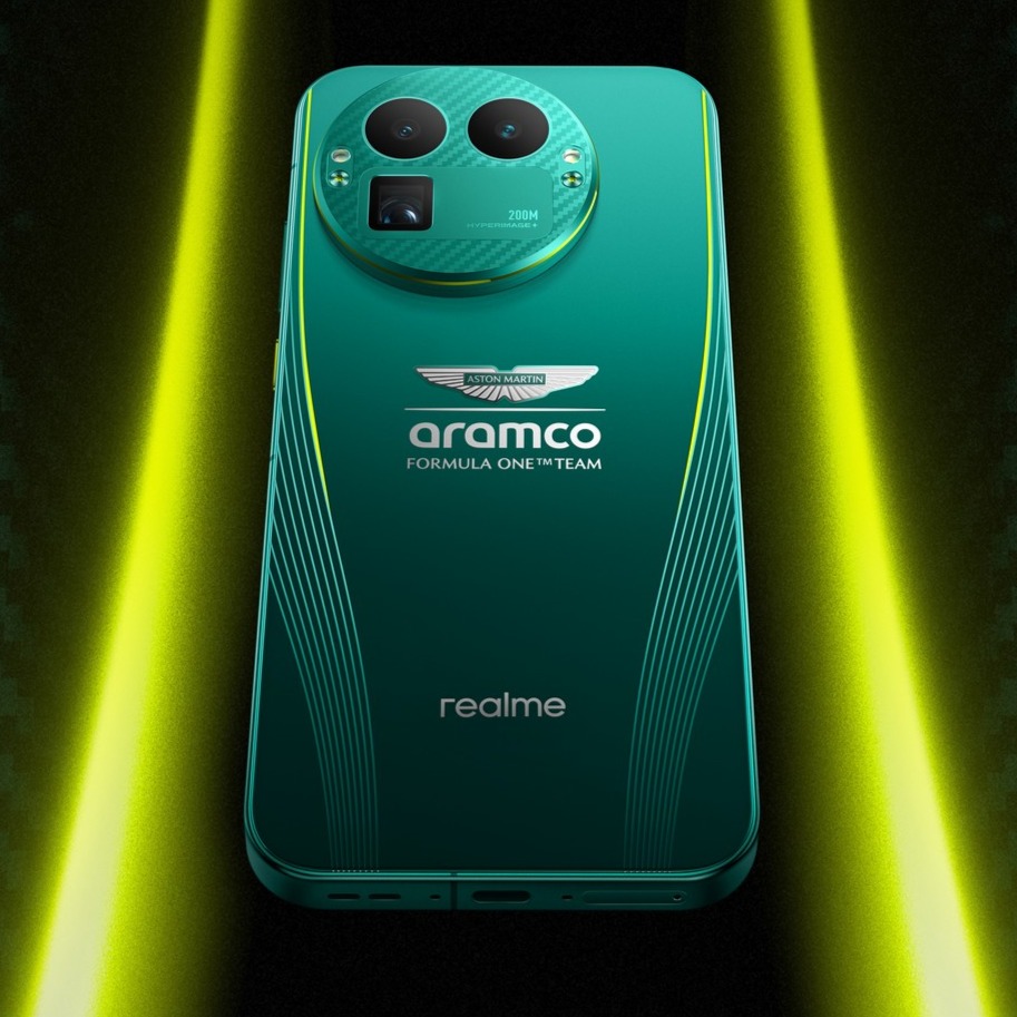 Disponible exclusivamente con 16+512 GB, el realme GT 8 Pro Dream Edition combina toda la potencia y las posibilidades de personalización del modelo base con un exterior único inspirado en los bólidos de la escudería Aston Martin Aramco F1.