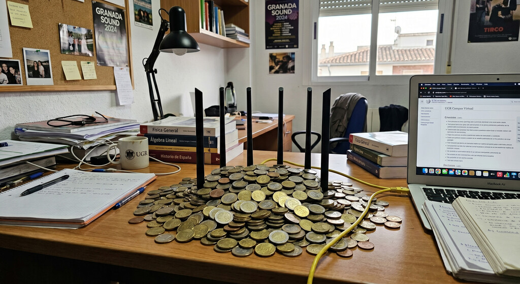 El truco viral de la moneda en el router es mentira: esto es lo que realmente le hace a tu señal WiFi (y no es bueno)
