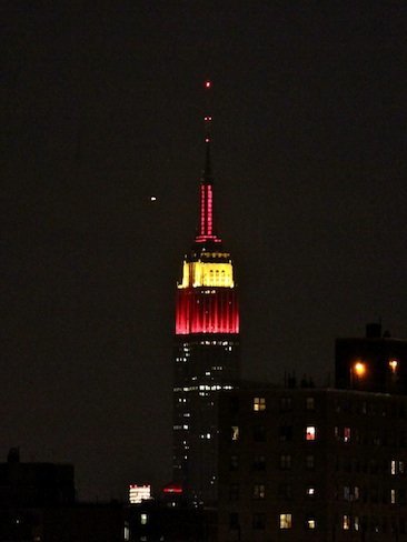 El Empire State saluda a España por su triunfo en el Mundial