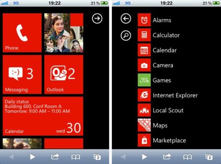 Prueba Windows Phone 7.5 Mango desde el navegador de tu iPhone o dispositivo Android