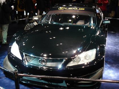 Ahora sí: primeras fotos del Lexus IS-F Racing Concept
