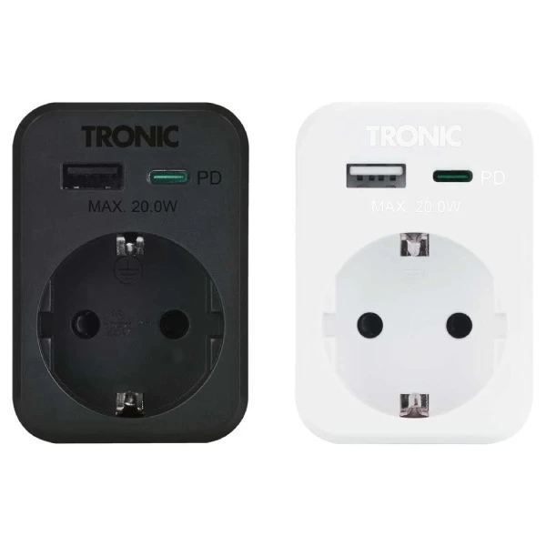 Enchufe adaptador USB
