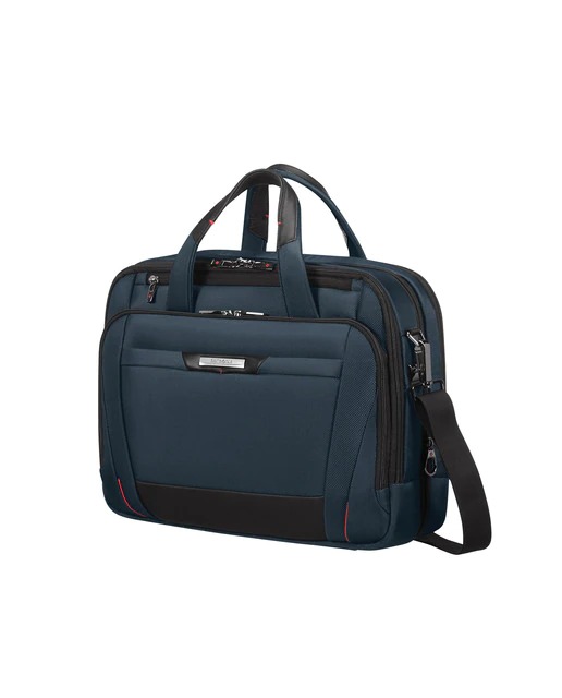 Portadocumentos de hombre Samsonite Pro-Dlx 5 Lapt.Bailhandle para portátil 15.6" color azul índigo