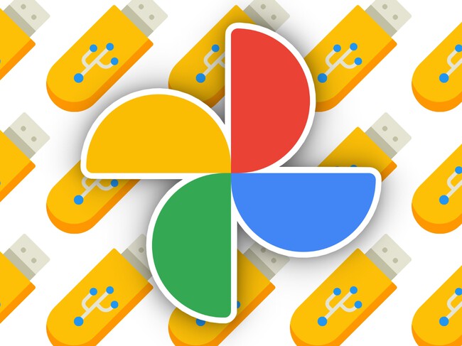 Google Fotos Pendrive