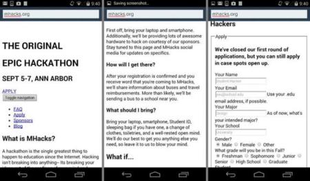 Cosmos es un navegador Android que funciona a través de mensajes de móvil