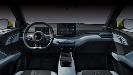 byd dolphin mini interior