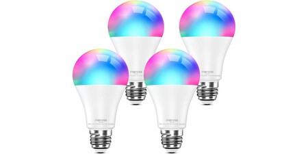 pack de cuatro bombillas inteligentes Meross