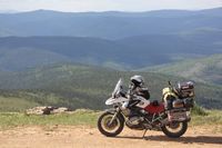 América en moto. Top of the World Highway. De Alaska al Yukón 