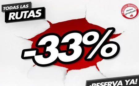 Avanzabus, 33% de descuento en todas las rutas 