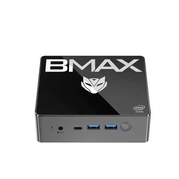 BMAX-Mini PC B4 Turbo, Windows 11, Intel N150, 16GB, 512GB, SSD, 2 x HDMI, 1 x tipo C, compatible con gráficos Intel 4K @ 60Hz 1000MHz