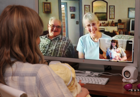 ¿Cuántas personas soportan las aplicaciones de videoconferencia móvil para iOS?