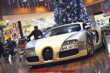 Bugatti Veyron Supermercado