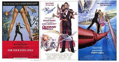 James Bond, todos los posters de sus películas