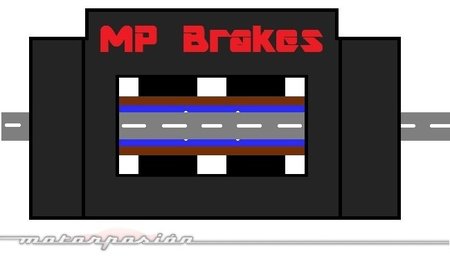 Freno con pastillas desgastadas