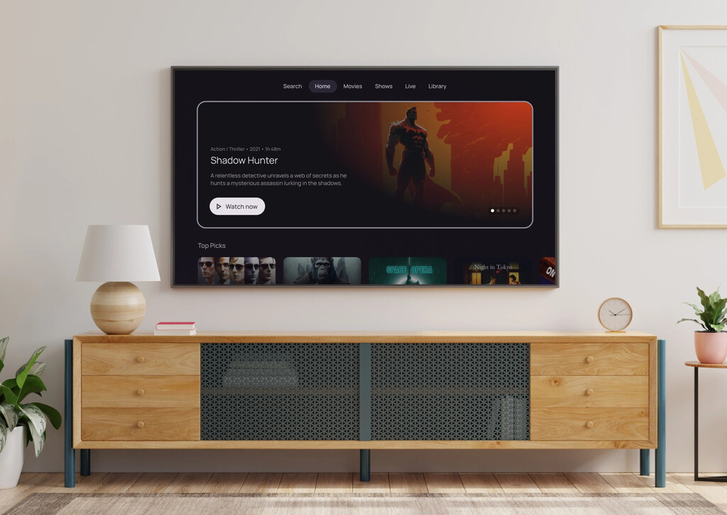 Este es el nuevo diseño que Google TV y Android TV adoptarán con el tiempo: un lenguaje similar a lo que vemos en móviles 