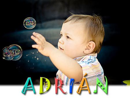 Los nombres de bebé más utilizados en España: Adrián
